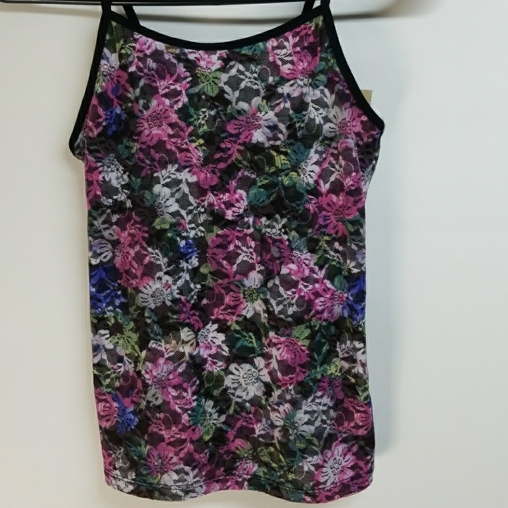 Floral tank top